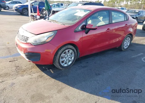 2015 Kia Rio Lx from USA, damaged, VIN KNADM4A37F6521984